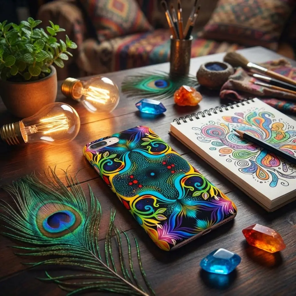 Psychedelic Abo iPhone Snap Case - Walt Smith Fiji Ocean Art - Supports ADE Reef Restoration
