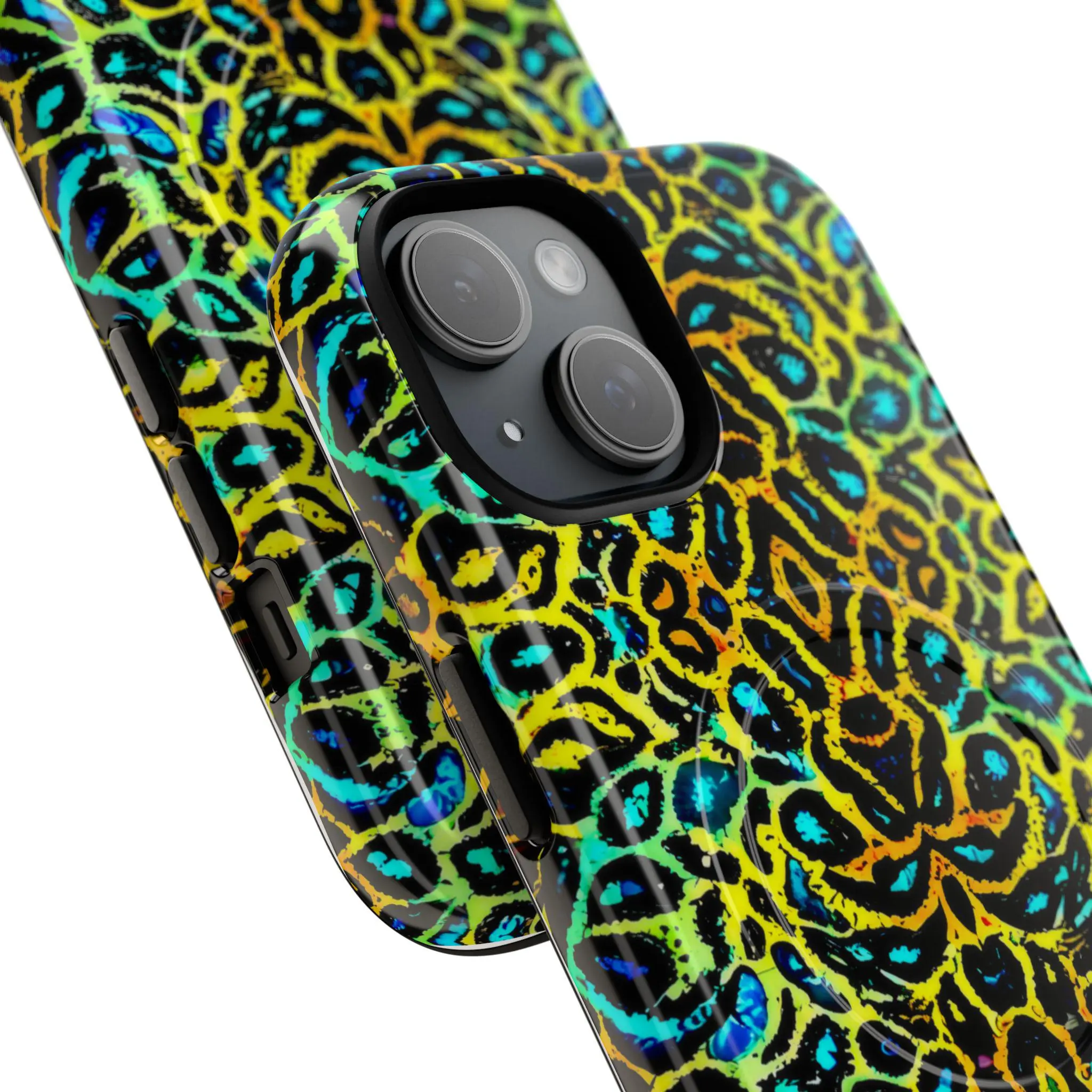 Golden Cat iPhone Magnetic Case - Walt Smith Fiji Ocean Art - Supports ADE Reef Restoration