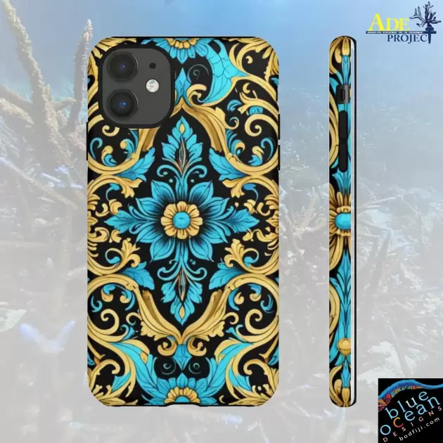 Lacie Thrill iPhone Tough Case - Walt Smith Fiji Ocean Art - Supports ADE Reef Restoration