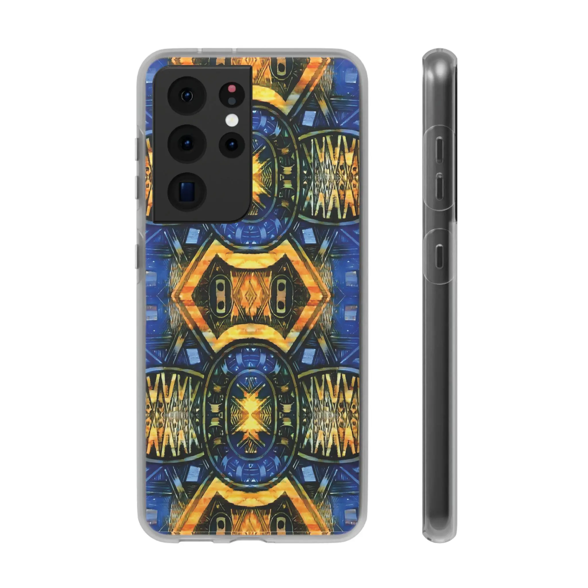 Blue Shield Android Flexi Case - Walt Smith Fiji Ocean Art - Supports ADE Reef Restoration