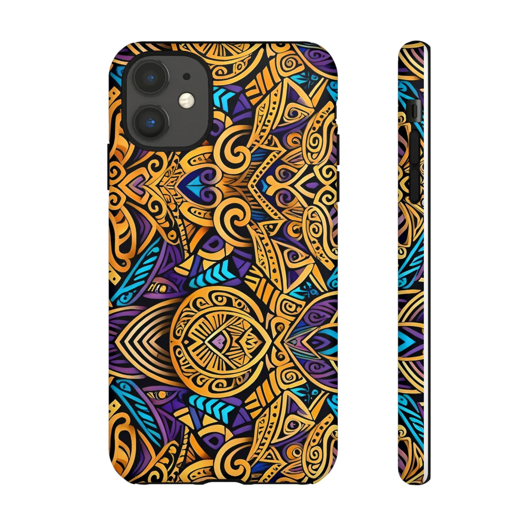 Gold Indo iPhone Tough Case - Walt Smith Fiji Ocean Art - Supports ADE Reef Restoration