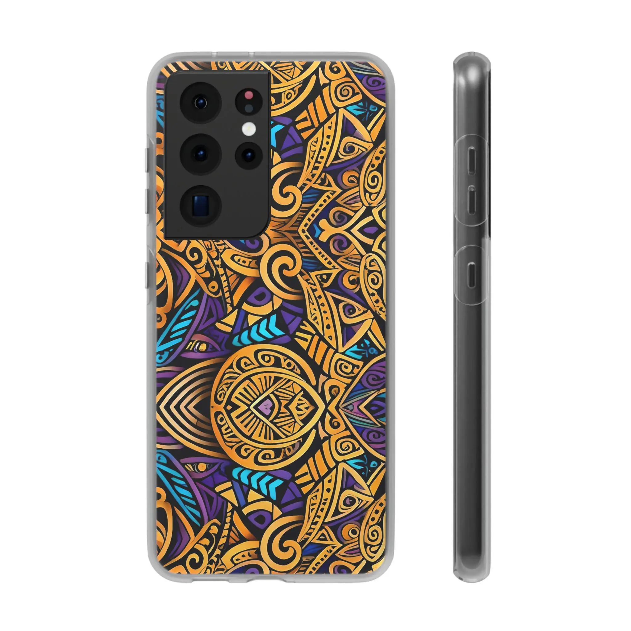 Gold Indo Android Flexi Case - Walt Smith Fiji Ocean Art - Supports ADE Reef Restoration
