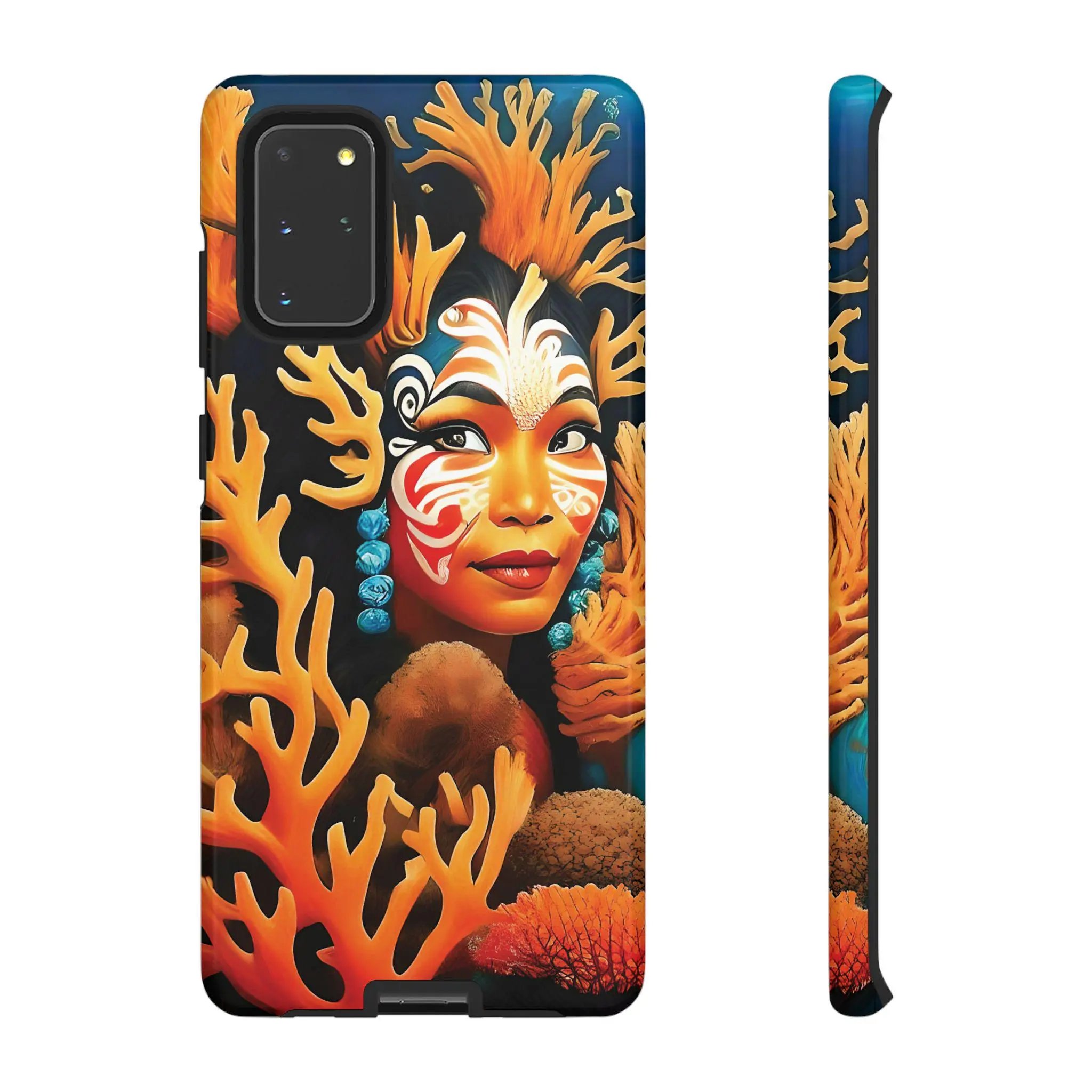 Aqua Beauty Android Tough Case - Walt Smith Fiji Ocean Art - Supports ADE Reef Restoration