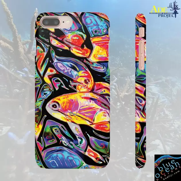 Busy Day iPhone Snap Case - Walt Smith Fiji Ocean Art - Supports ADE Reef Restoration