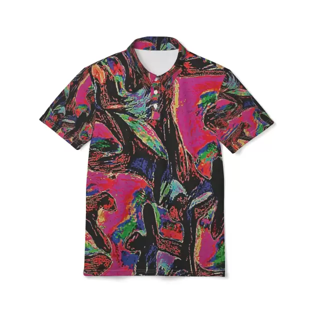 Pink Branch - Polo Shirt