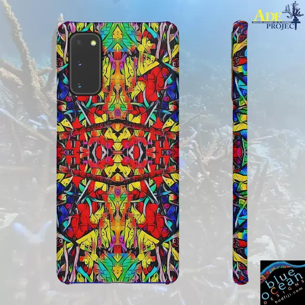 Surfs Up Android Snap Case - Walt Smith Fiji Ocean Art - Supports ADE Reef Restoration