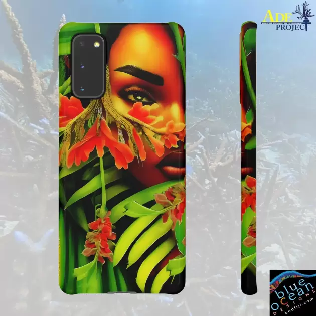 Secret Garden Android Snap Case - Walt Smith Fiji Ocean Art - Supports ADE Reef Restoration