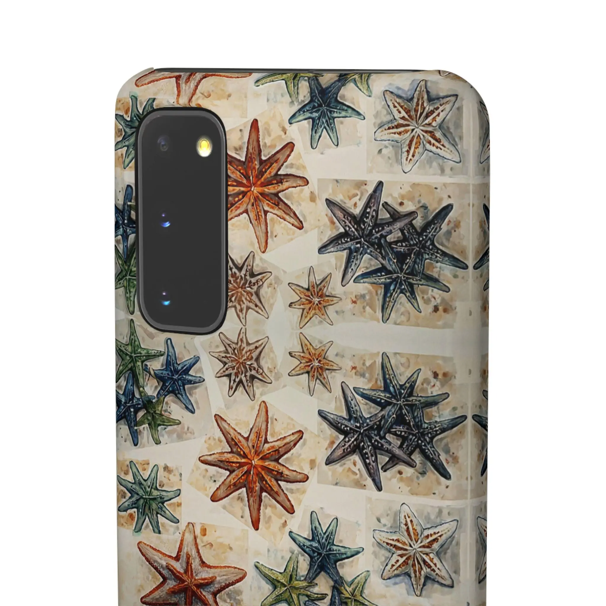 Starfish on the Move Android Snap Case - Walt Smith Fiji Ocean Art - Supports ADE Reef Restoration