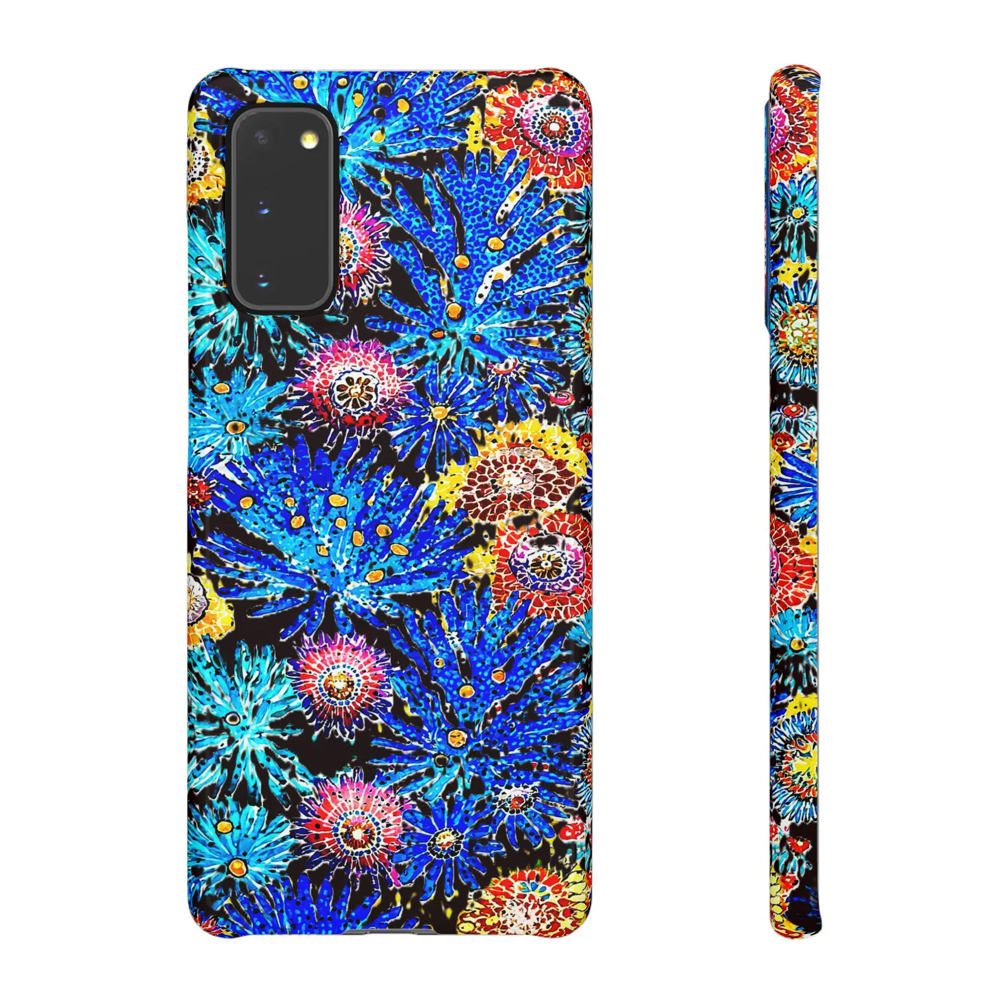 Coral Explosion Android Snap Case - Walt Smith Fiji Ocean Art - Supports ADE Reef Restoration