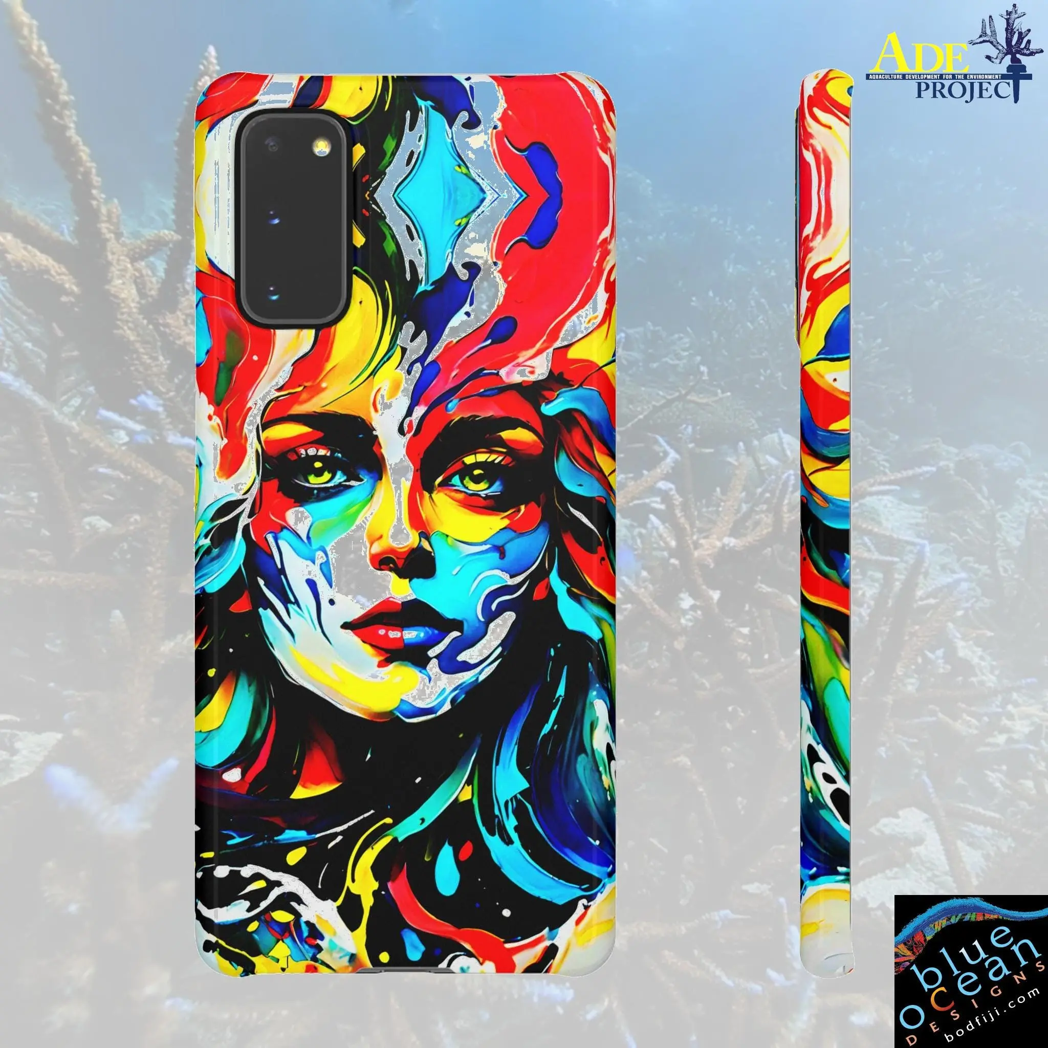 Wild Night Android Snap Case - Walt Smith Fiji Ocean Art - Supports ADE Reef Restoration