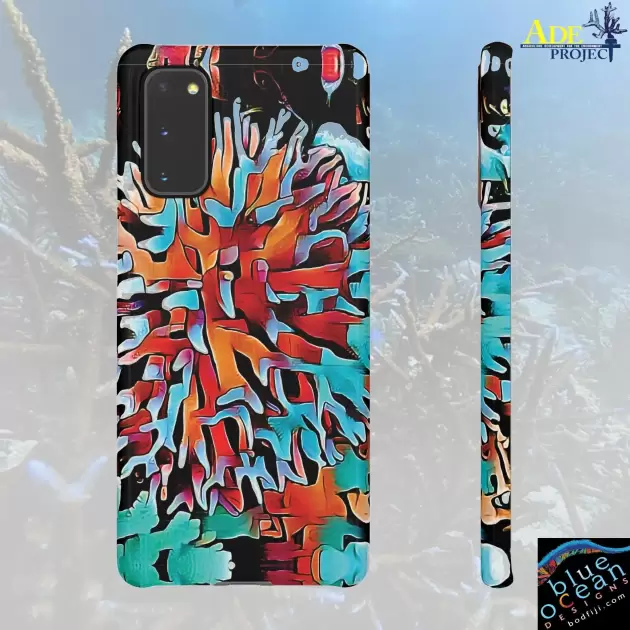Aqua Spike Android Snap Case - Walt Smith Fiji Ocean Art - Supports ADE Reef Restoration