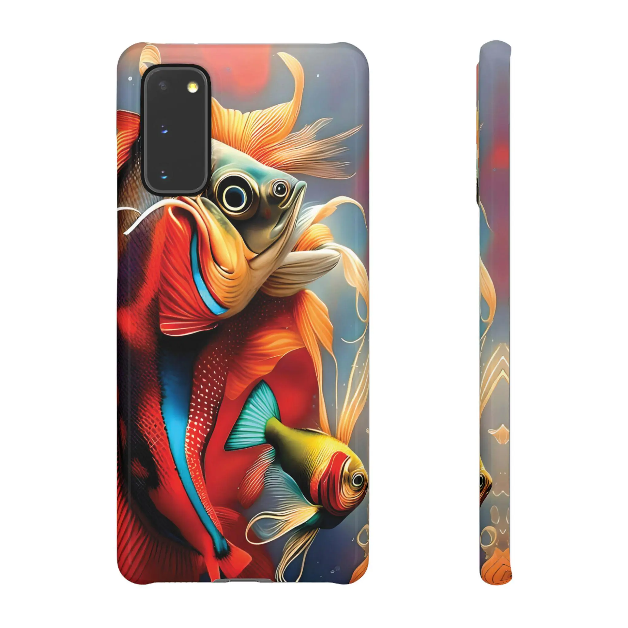 Mr Fish Android Snap Case - Walt Smith Fiji Ocean Art - Supports ADE Reef Restoration