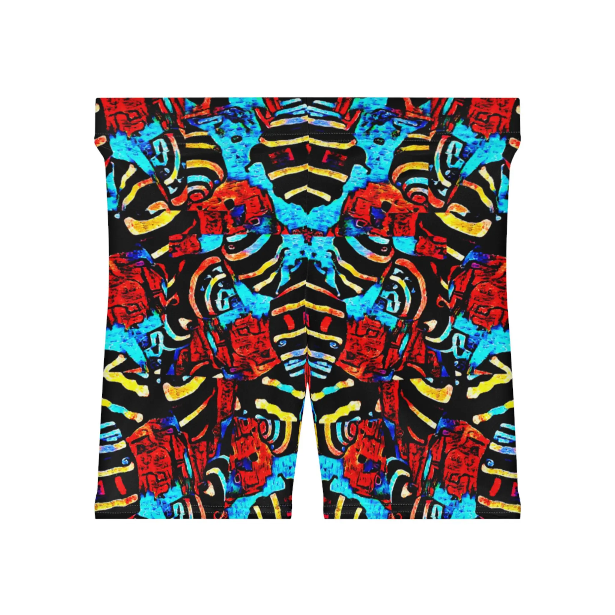 Small Snails - Womens Biker Shorts
