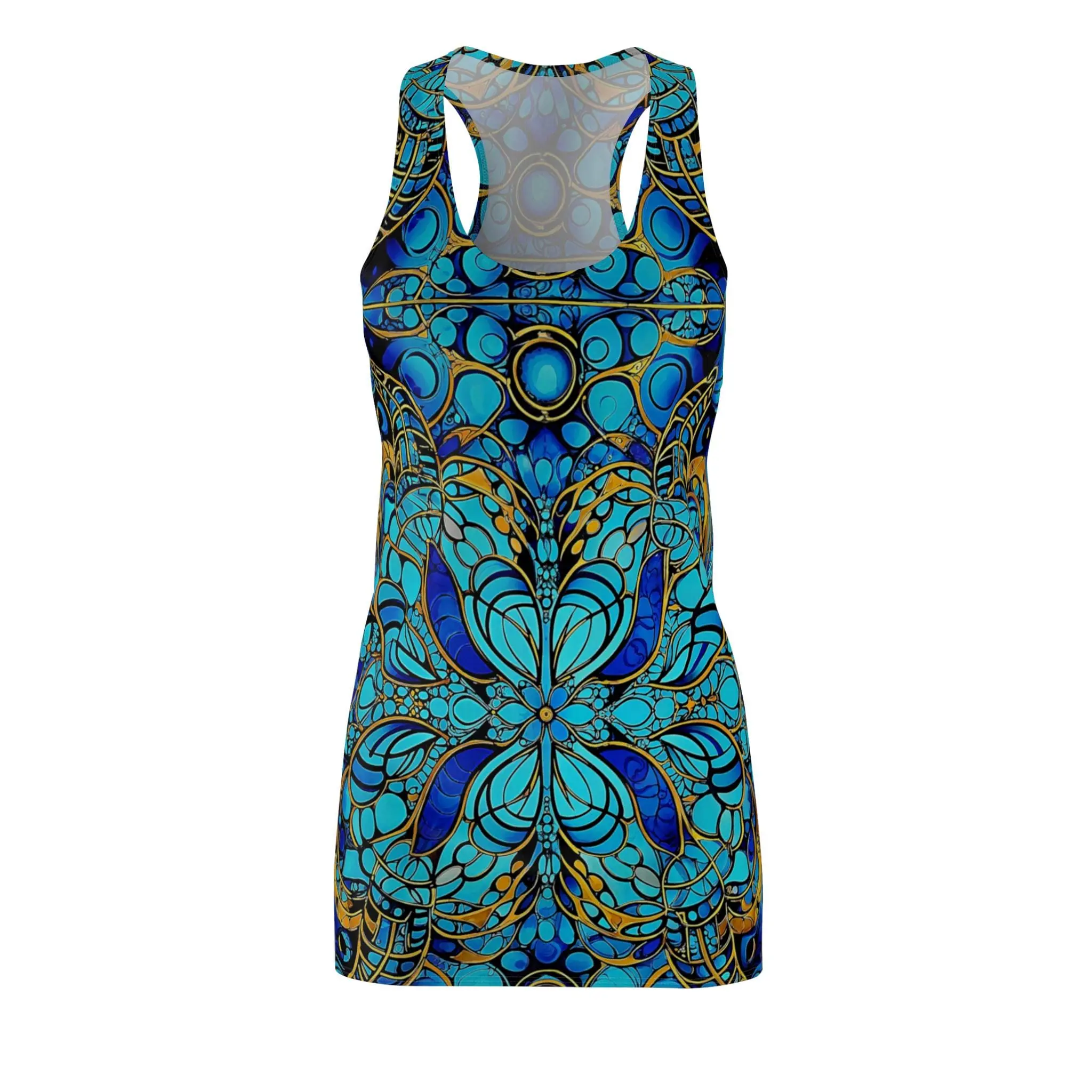 Blue Lobsters - Racerback Dress