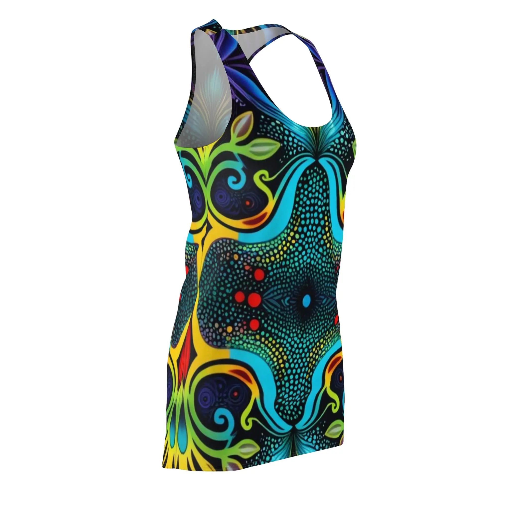 Psychedelic Abo - Racerback Dress