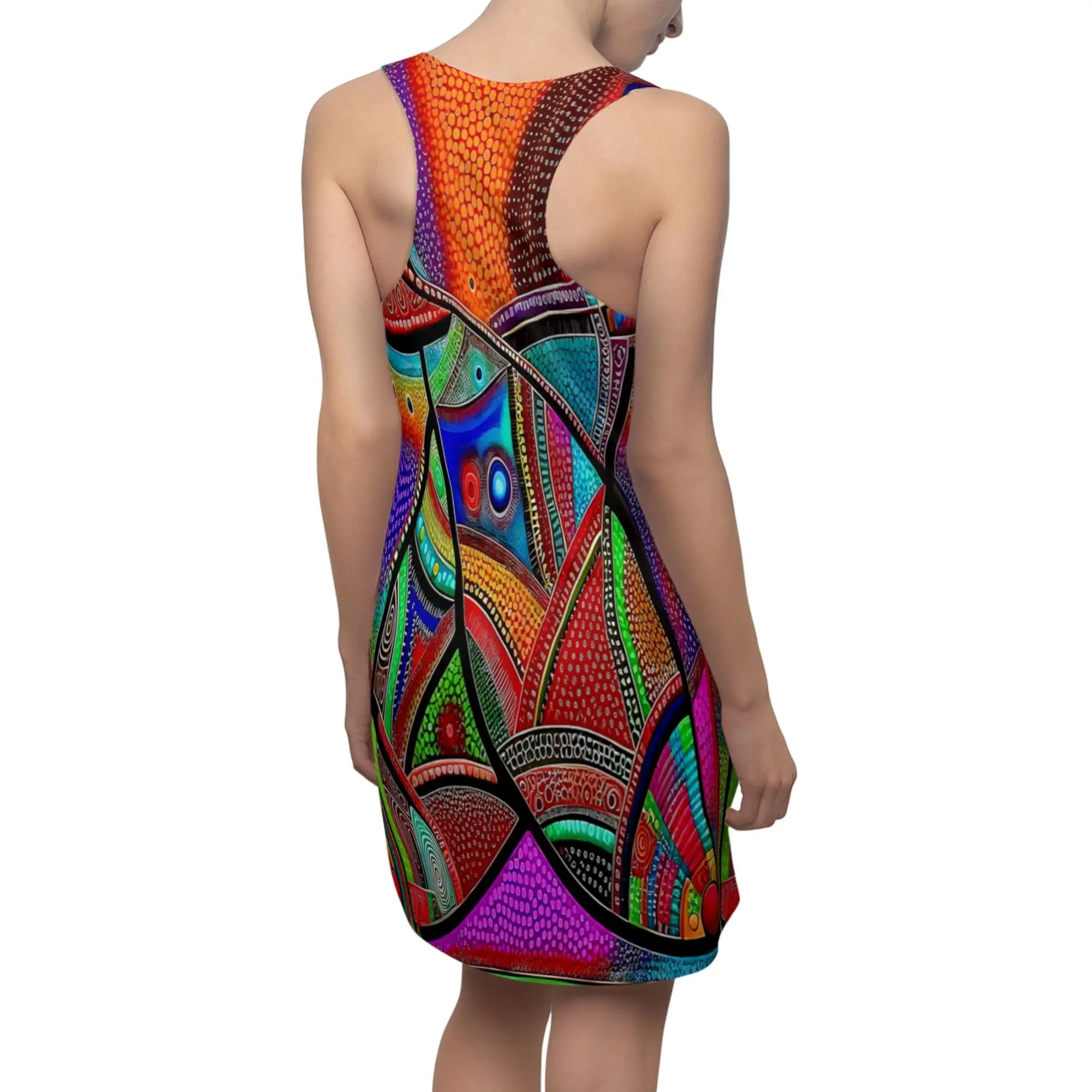 Artistic Fish - Racerback Dress