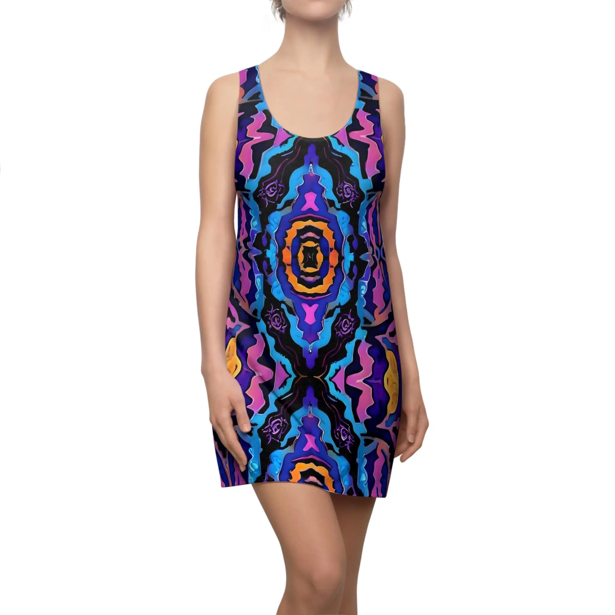 Purple H - Racerback Dress