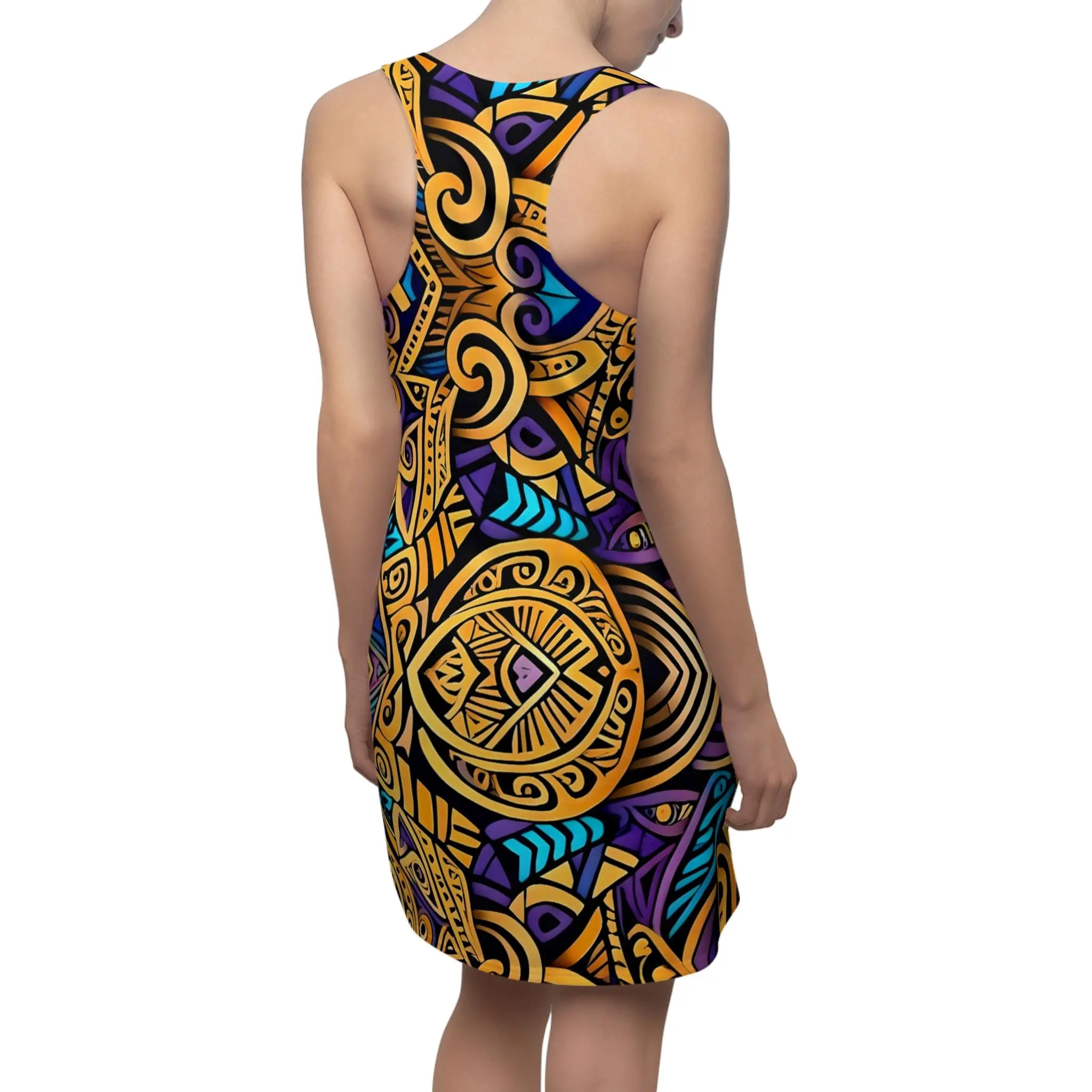 Gold Indo - Racerback Dress