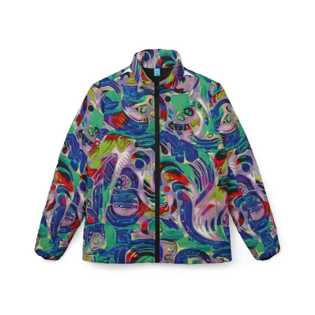 Poly Swirl - Womens Puffer Jacket