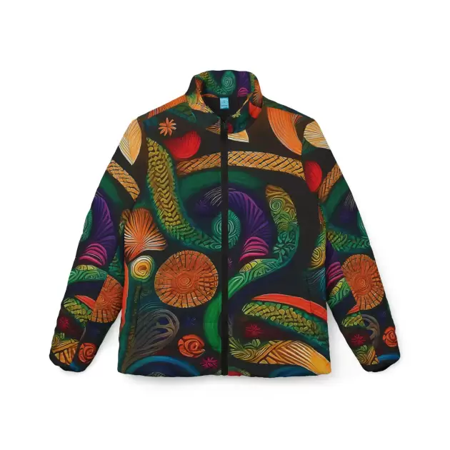 Color Twist - Womens Puffer Jacket