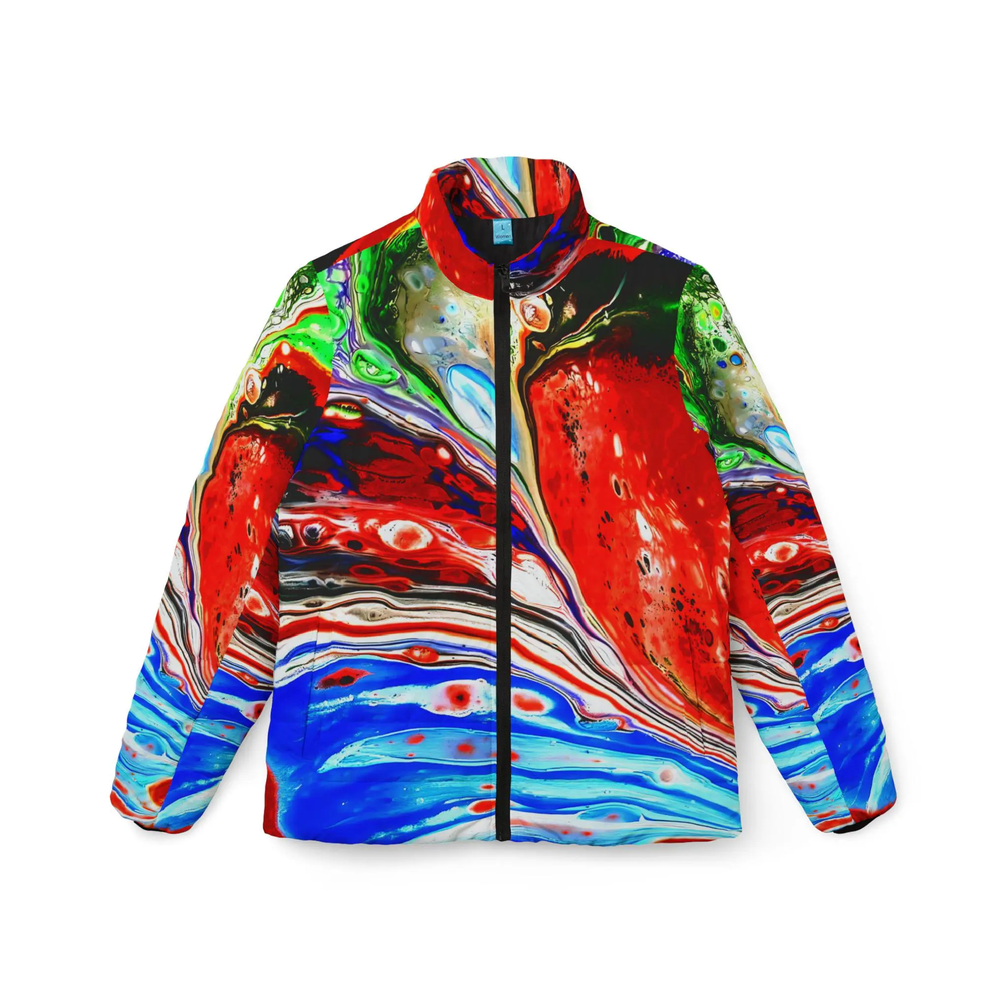 Red Tide - Womens Puffer Jacket