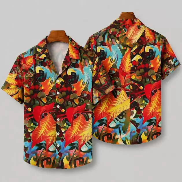 Winter Trees - Hawaiian Shirt