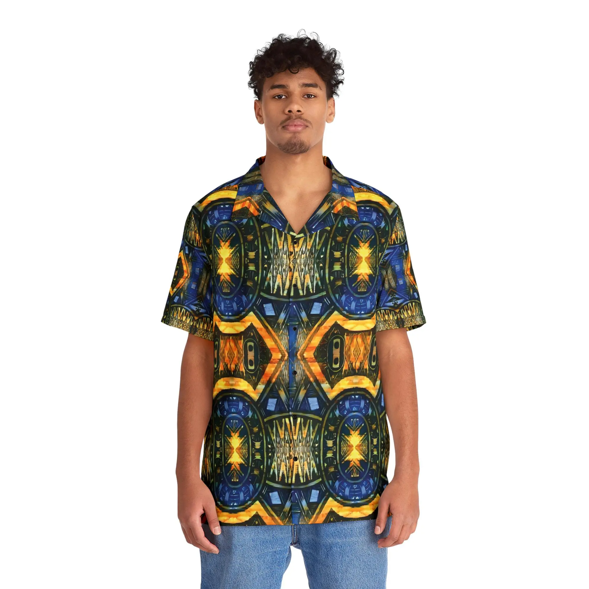 Blue Sheild - Hawaiian Shirt