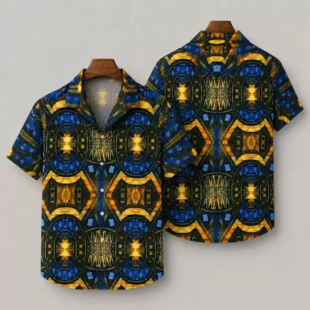 Blue Sheild - Hawaiian Shirt