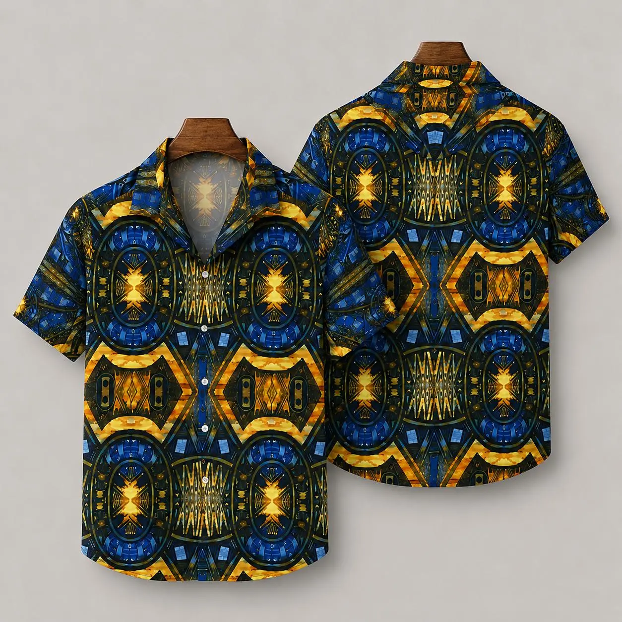 Blue Sheild - Hawaiian Shirt