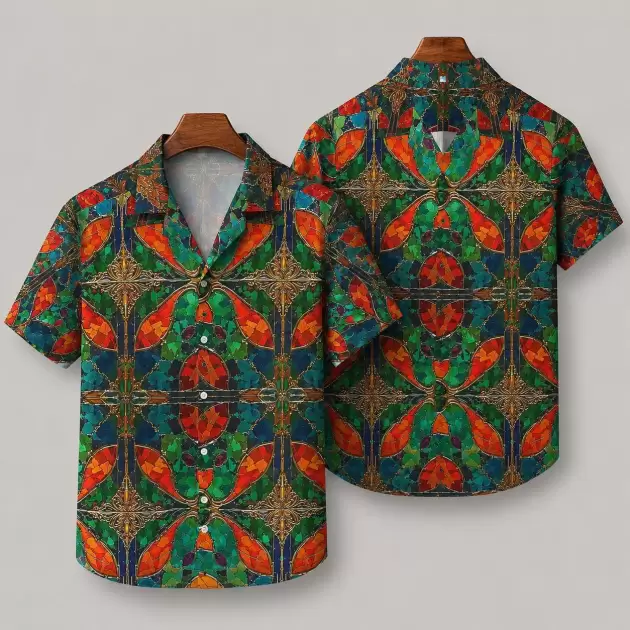 Morocco Tile - Hawaiian Shirt