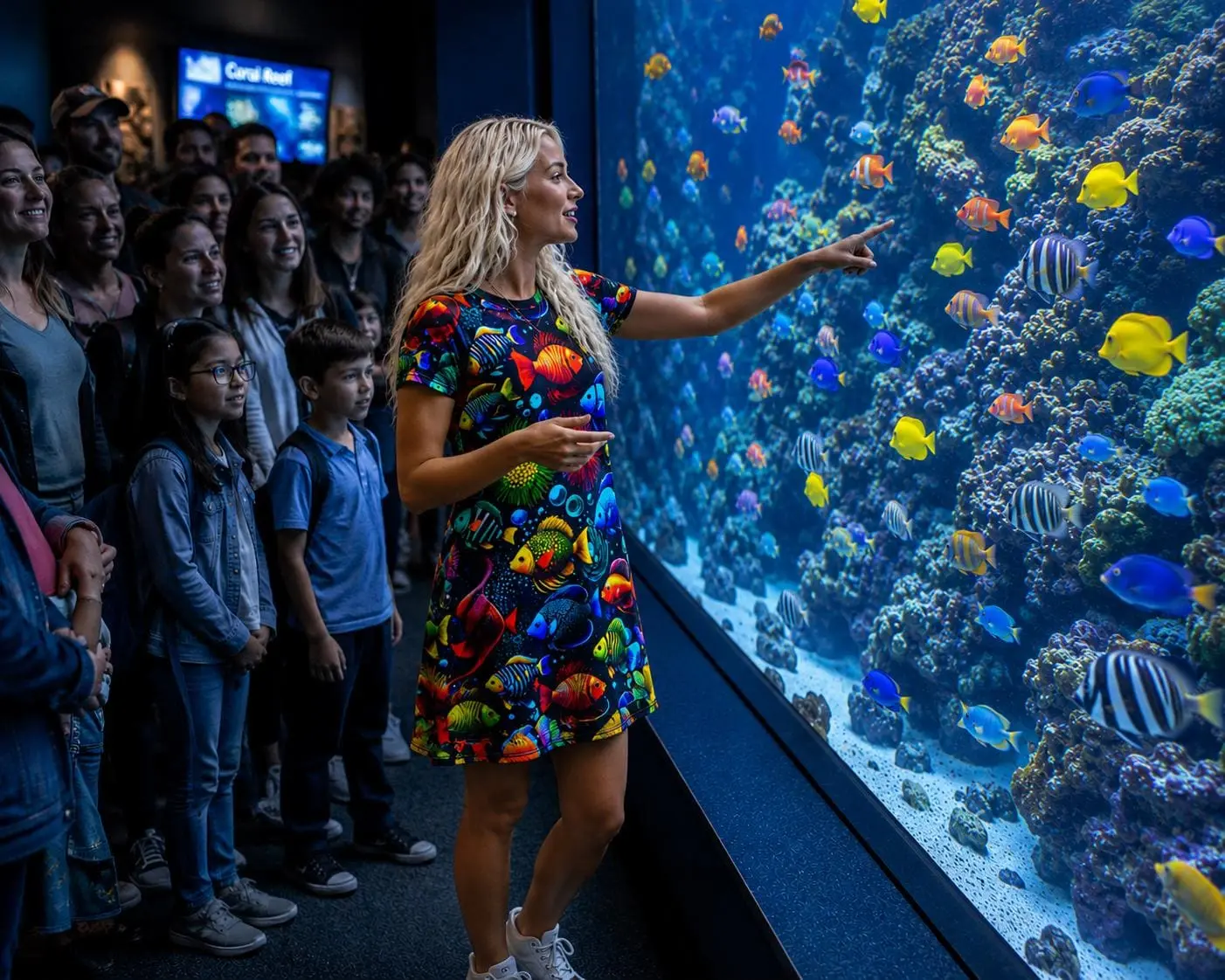 Something Fishy - T-Shirt Dress