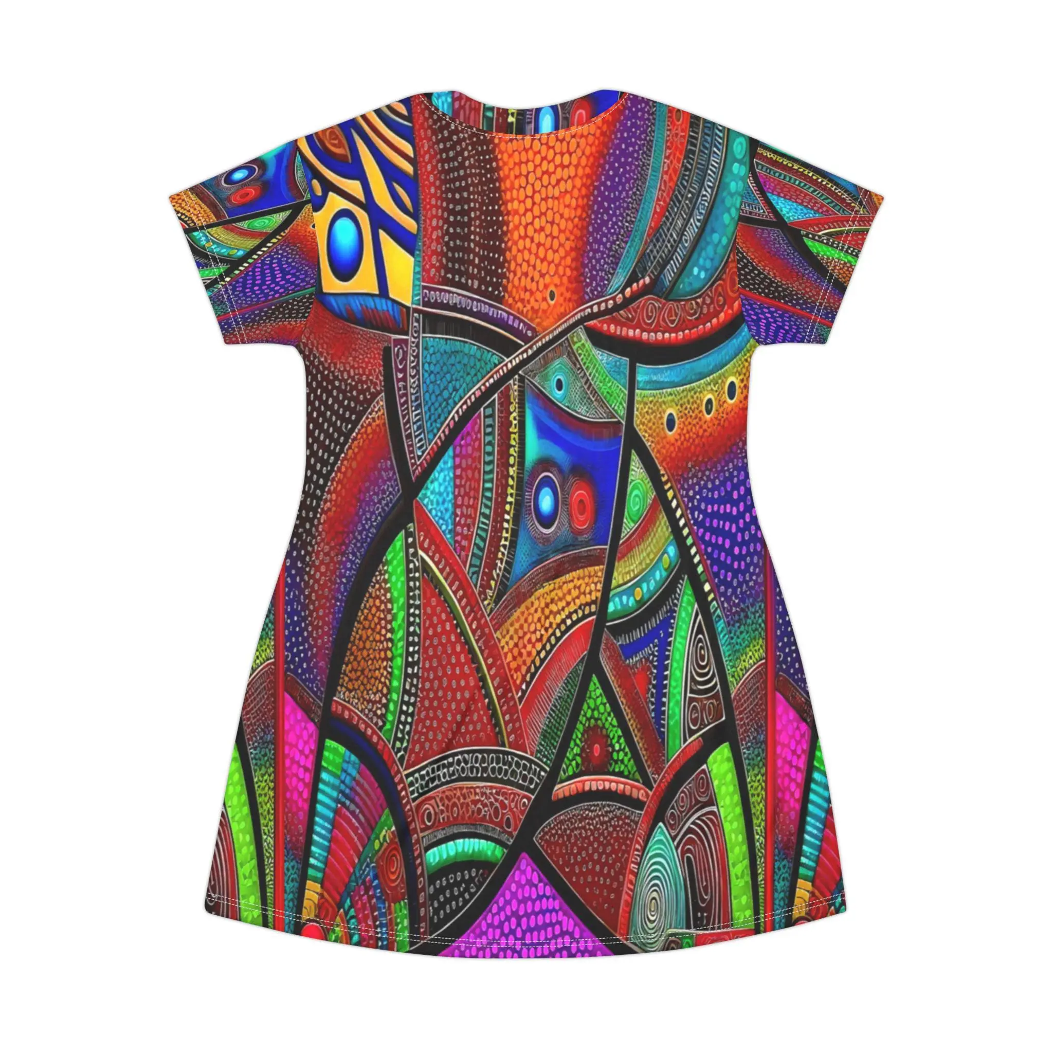 Artistic Fish - T-Shirt Dress