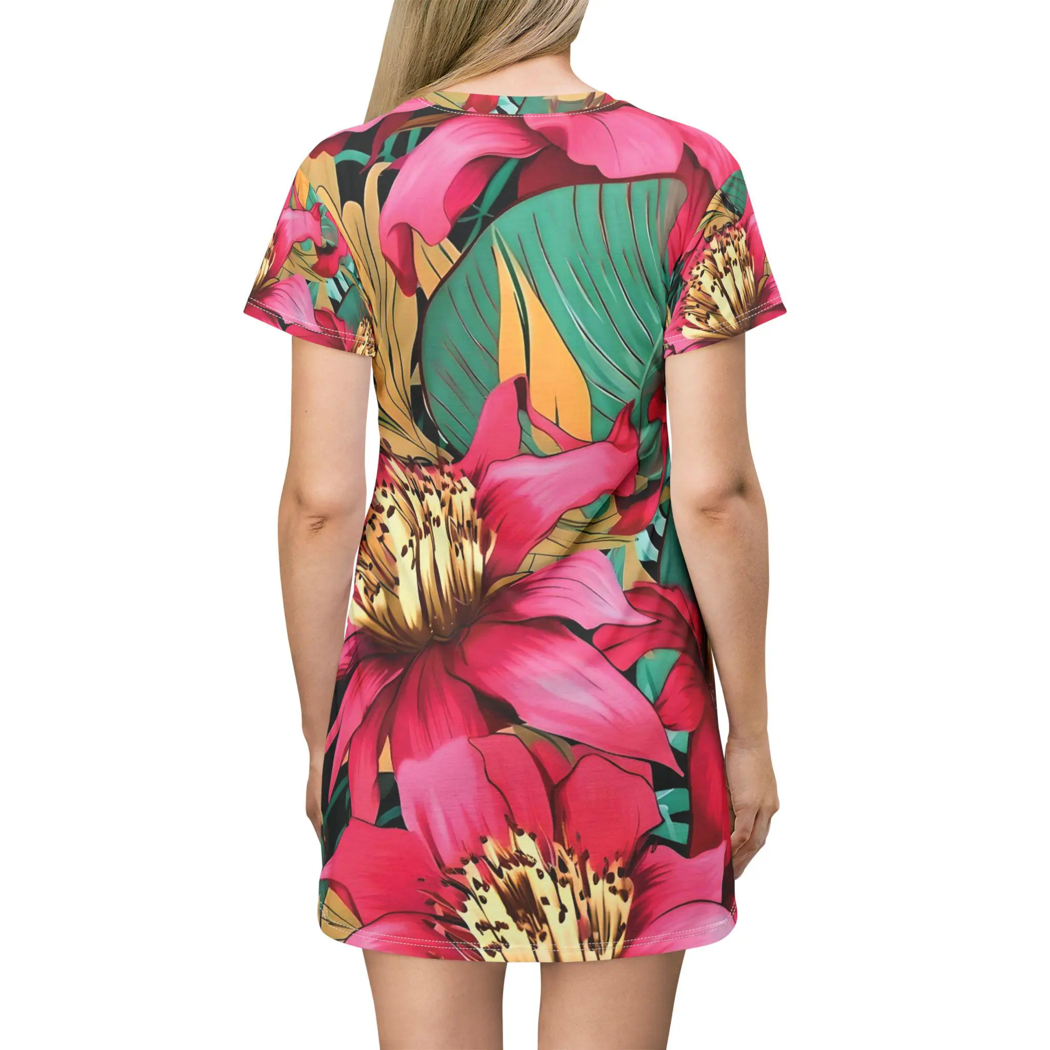 Morning Garden - T-Shirt Dress