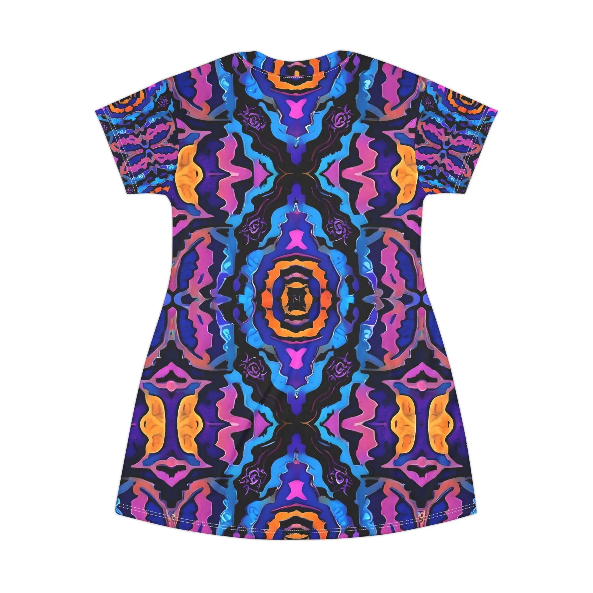 Purple H - T-Shirt Dress