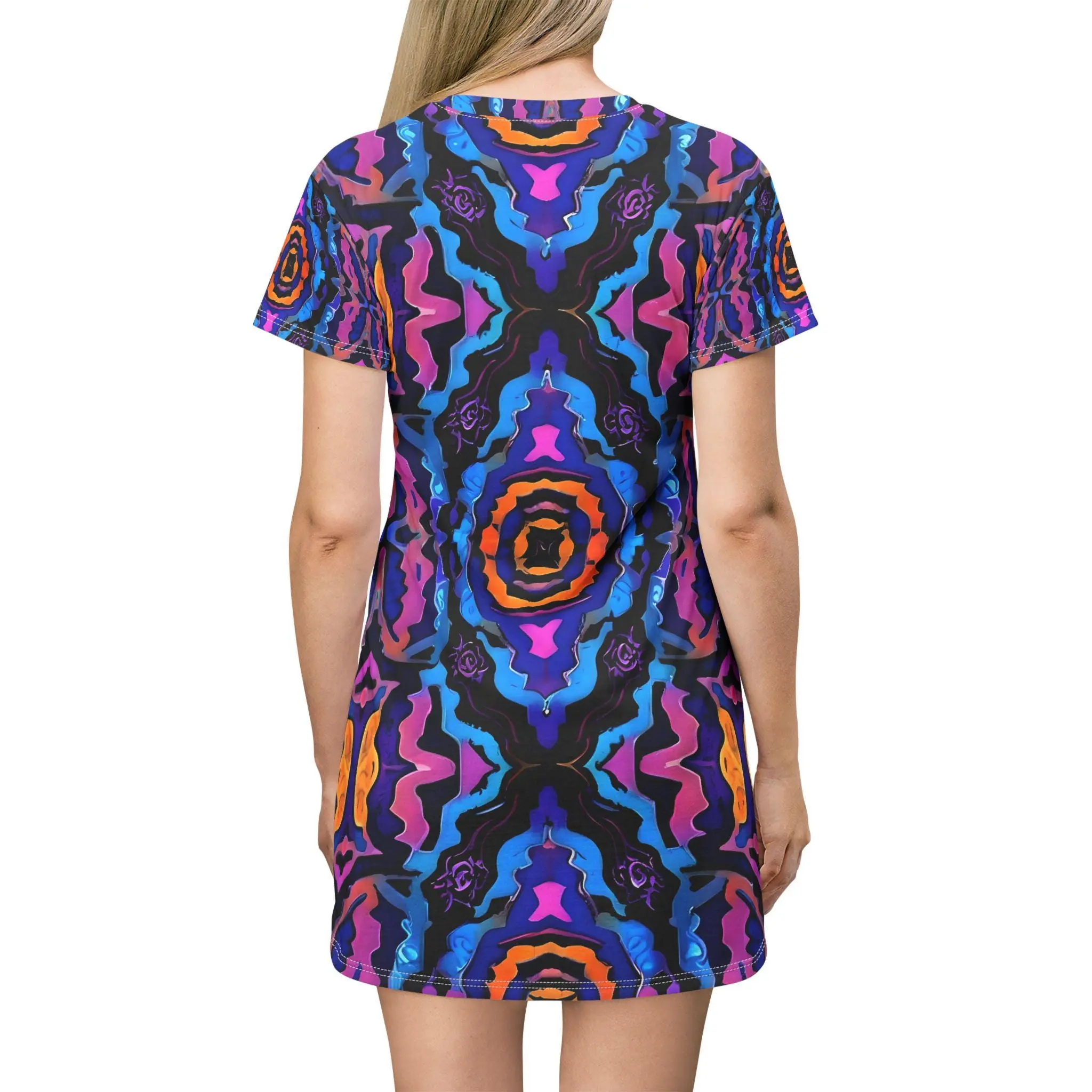 Purple H - T-Shirt Dress