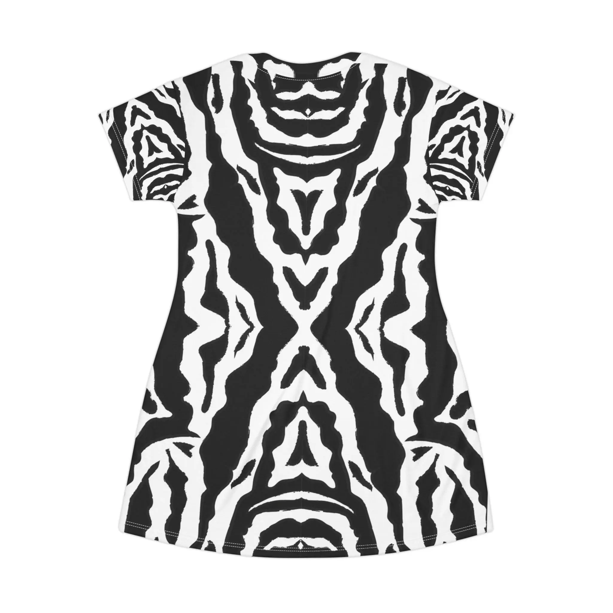 Zebra Confusion - T-Shirt Dress