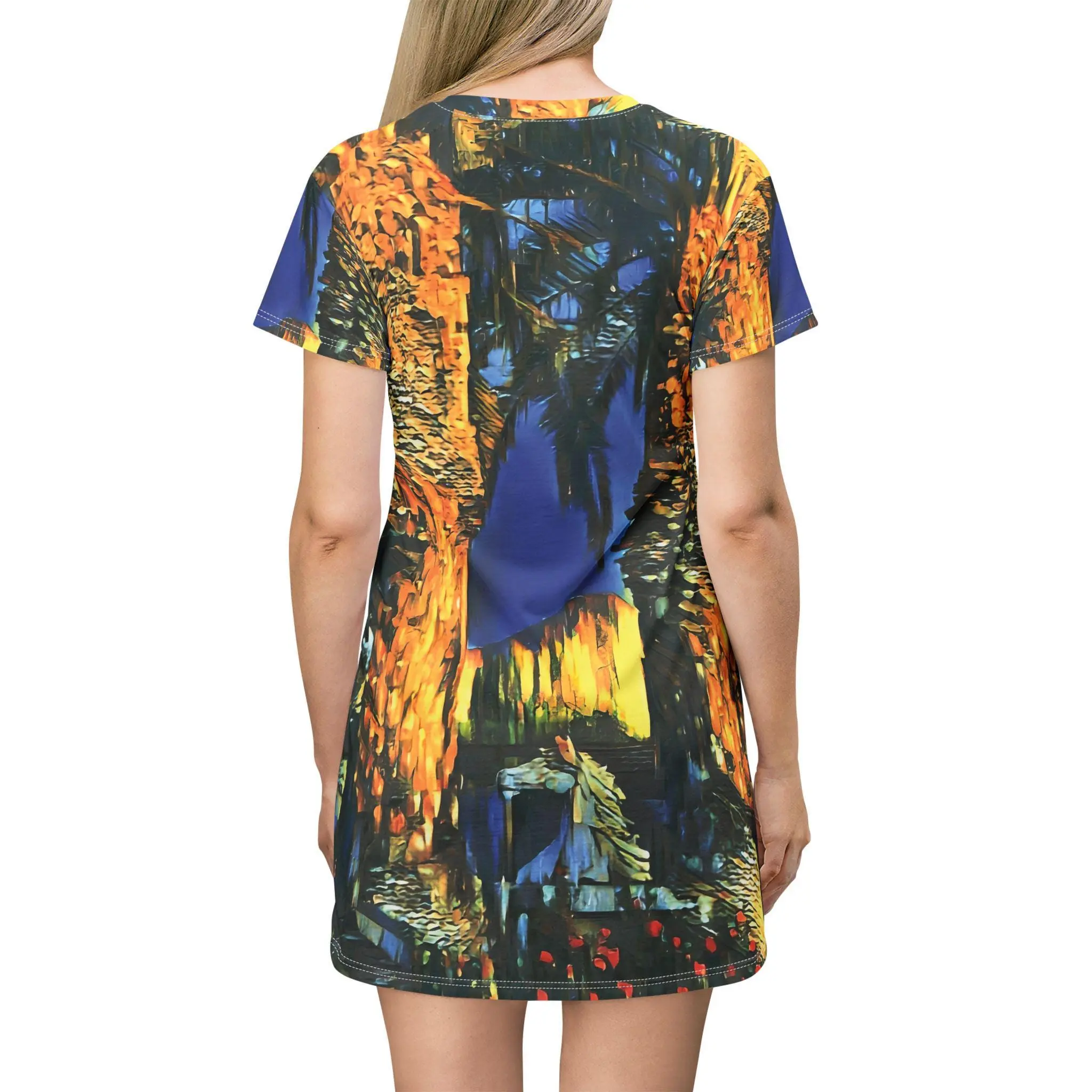 Golden Touch - T-Shirt Dress