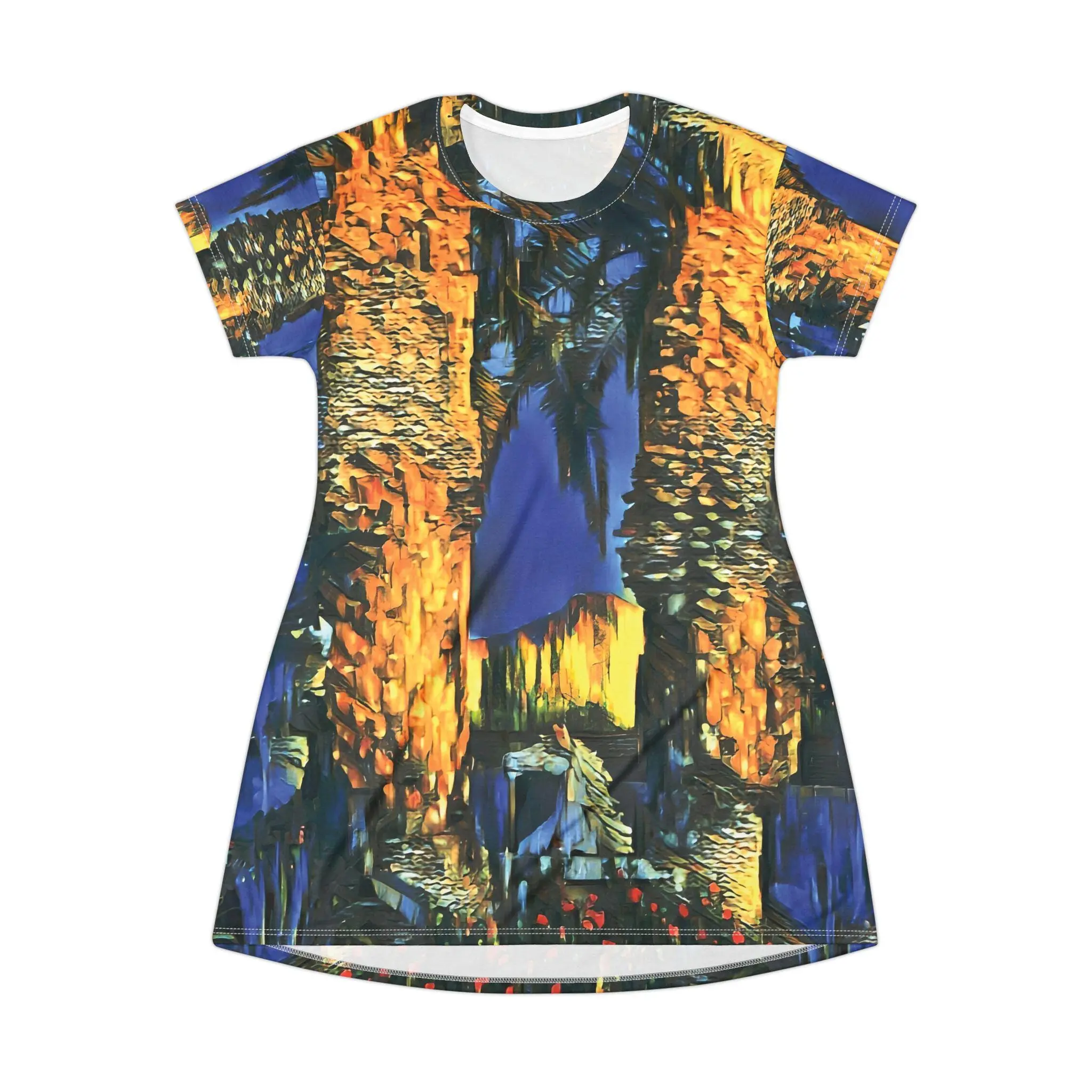 Golden Touch - T-Shirt Dress