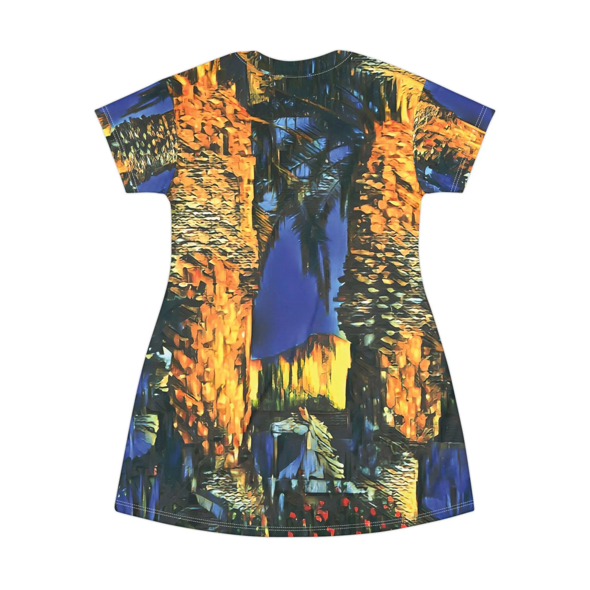 Golden Touch - T-Shirt Dress