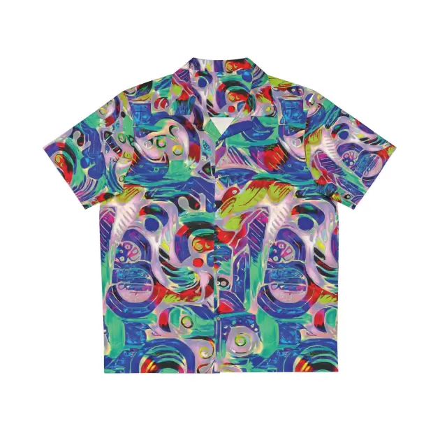 Poly Swirl - Hawaiian Shirt