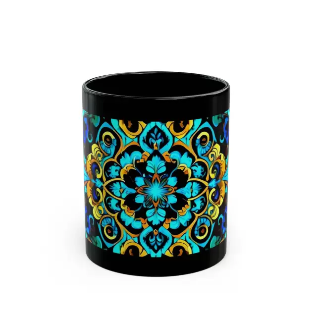 Blue Lace C - Coffee Mug