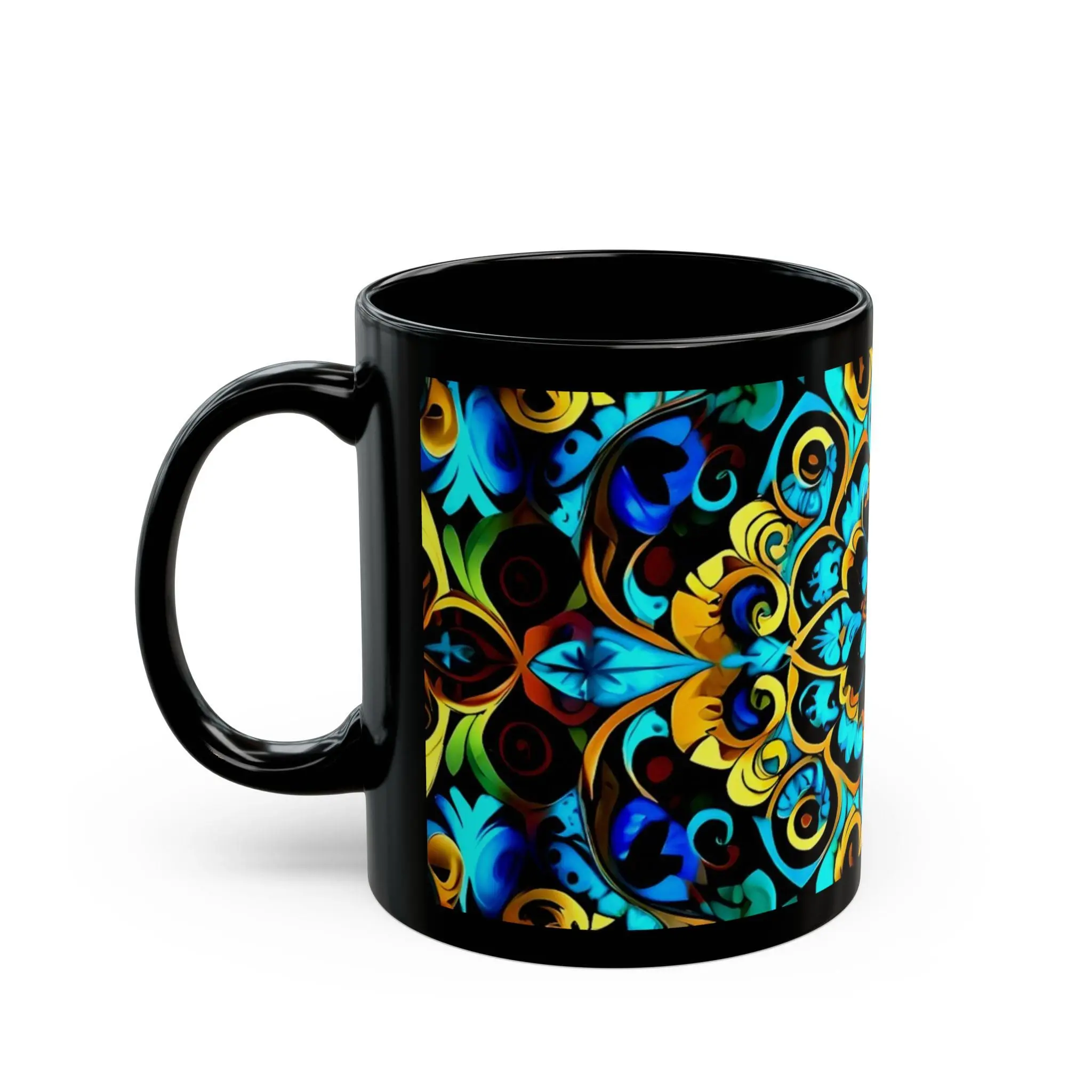 Blue Lace C - Coffee Mug
