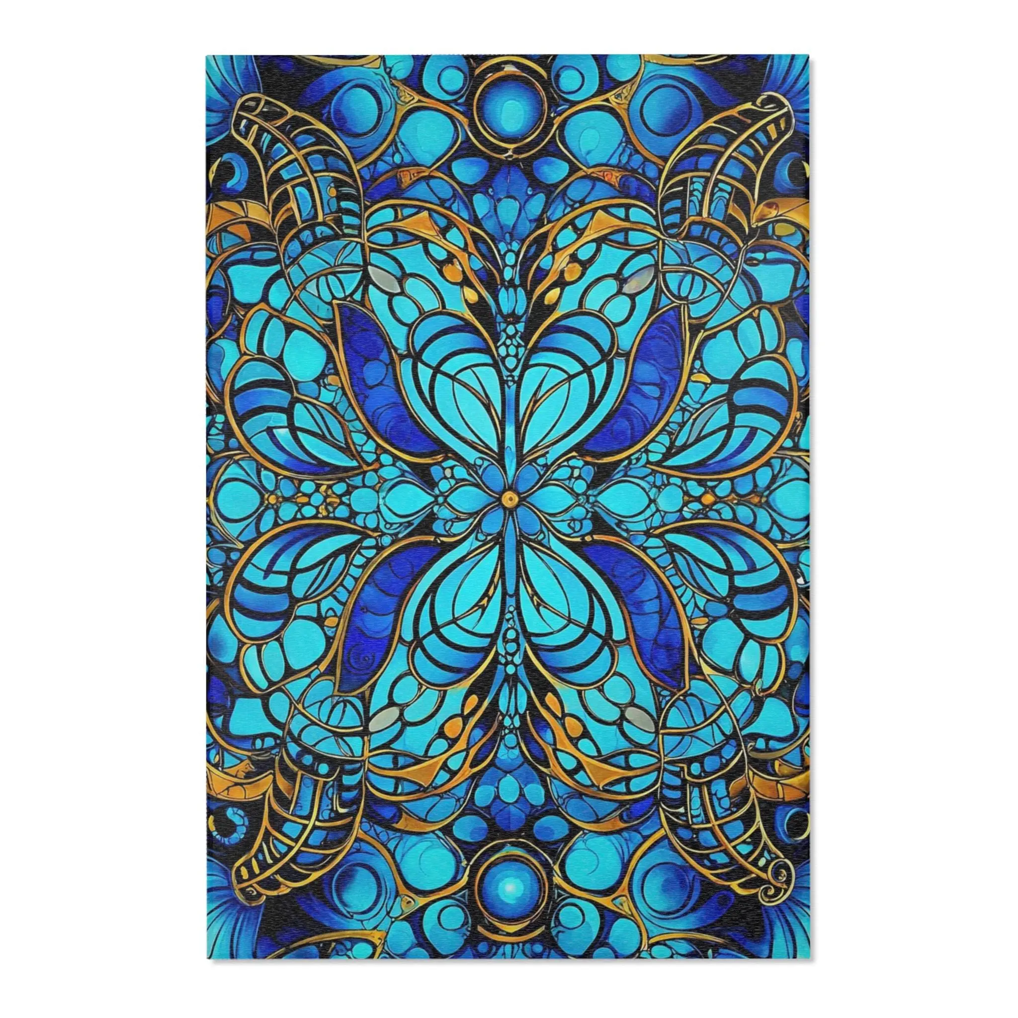 Blue Lobsters - Area Rug