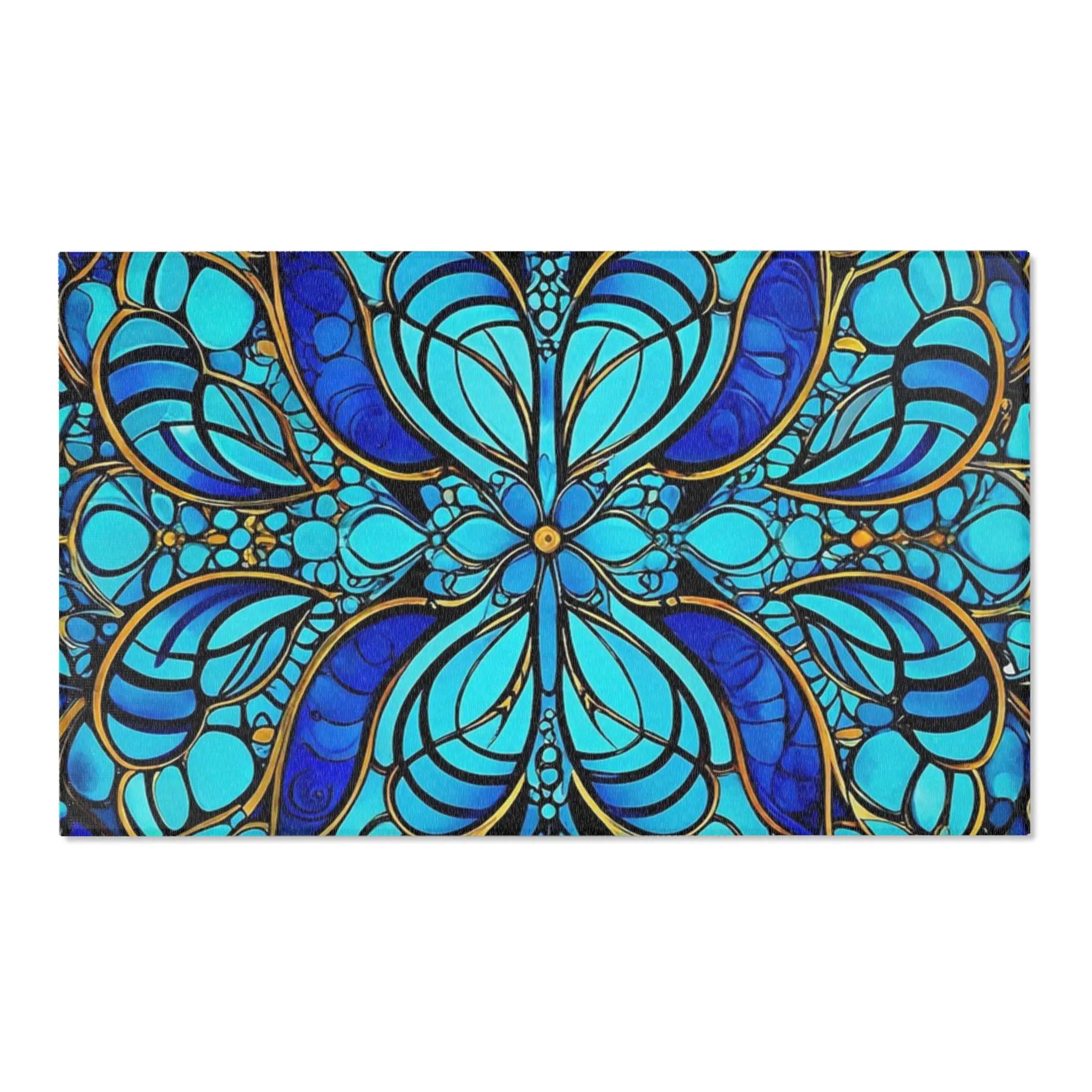 Blue Lobsters - Area Rug