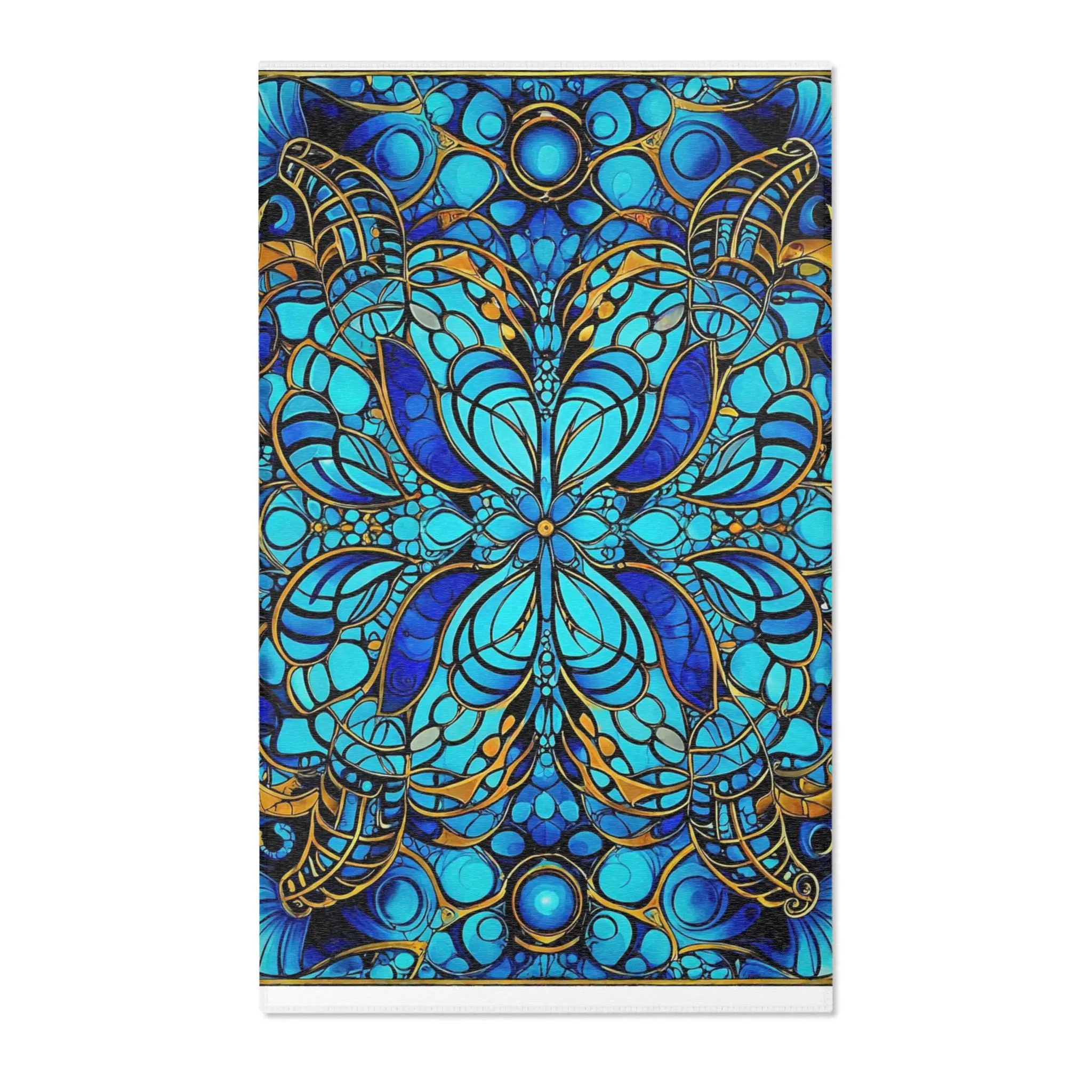 Blue Lobsters - Area Rug