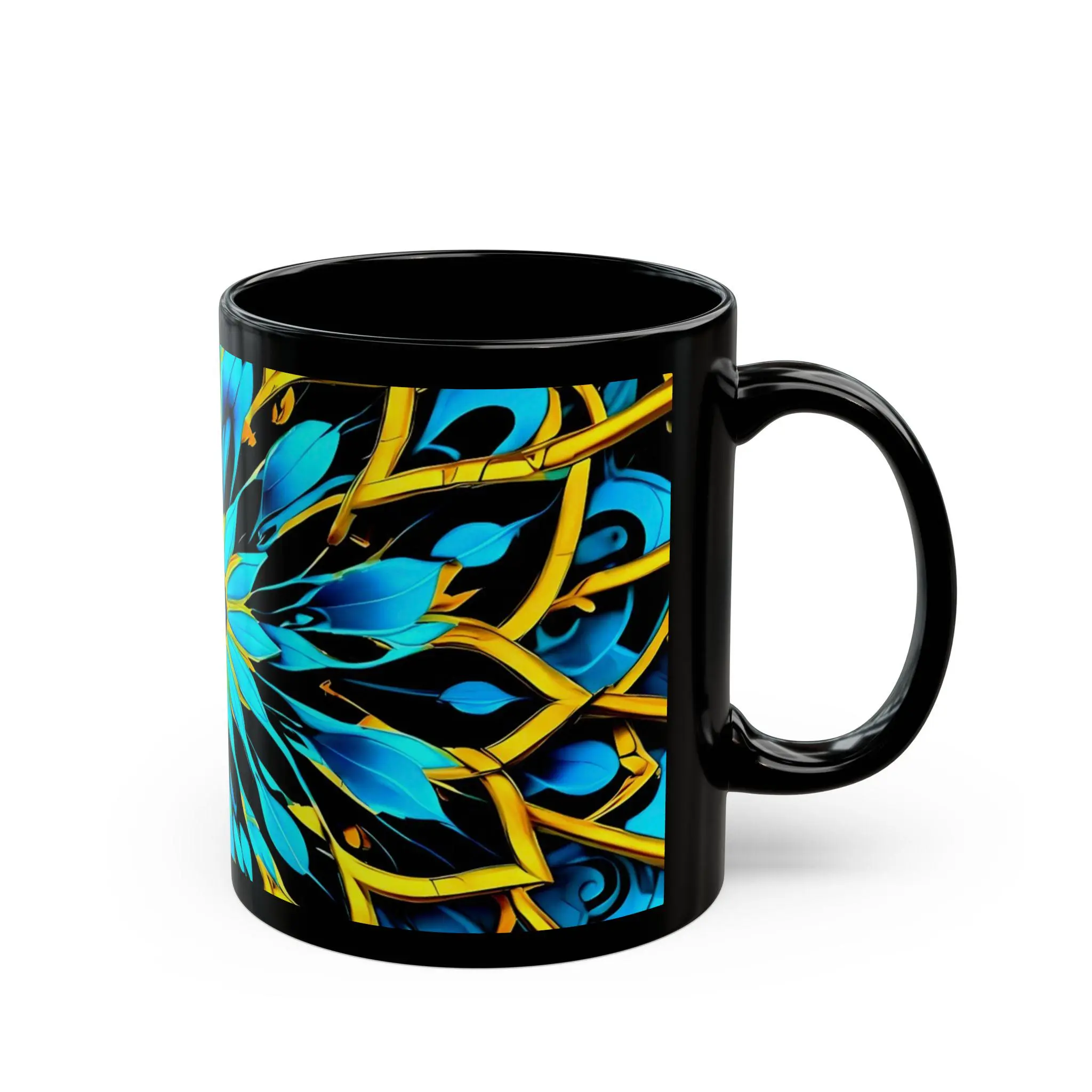Blue Lace A - Coffee Mug