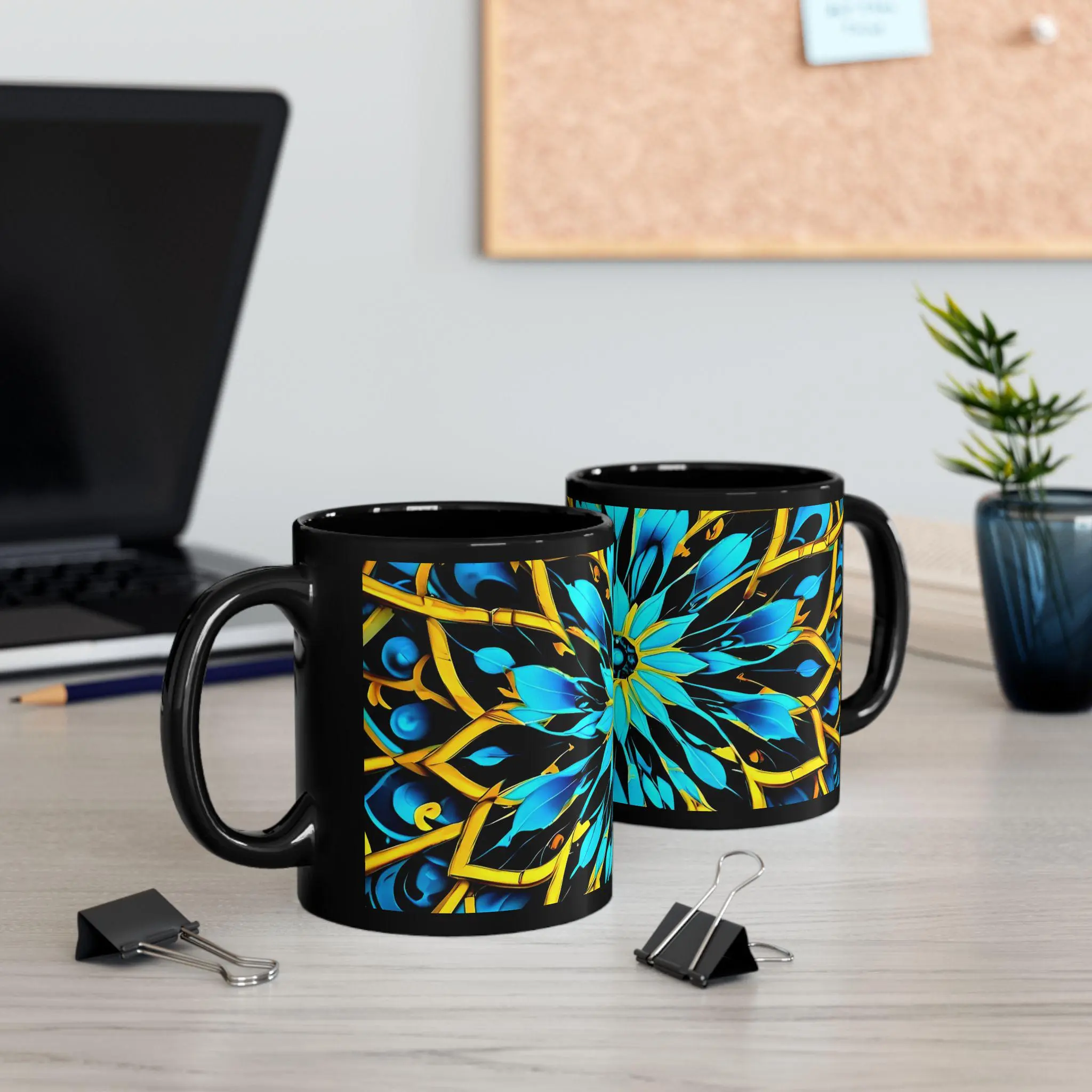Blue Lace A - Coffee Mug