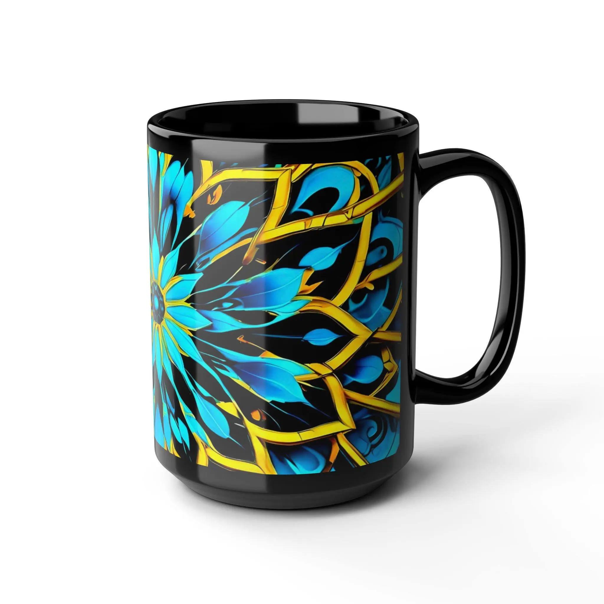 Blue Lace A - Coffee Mug