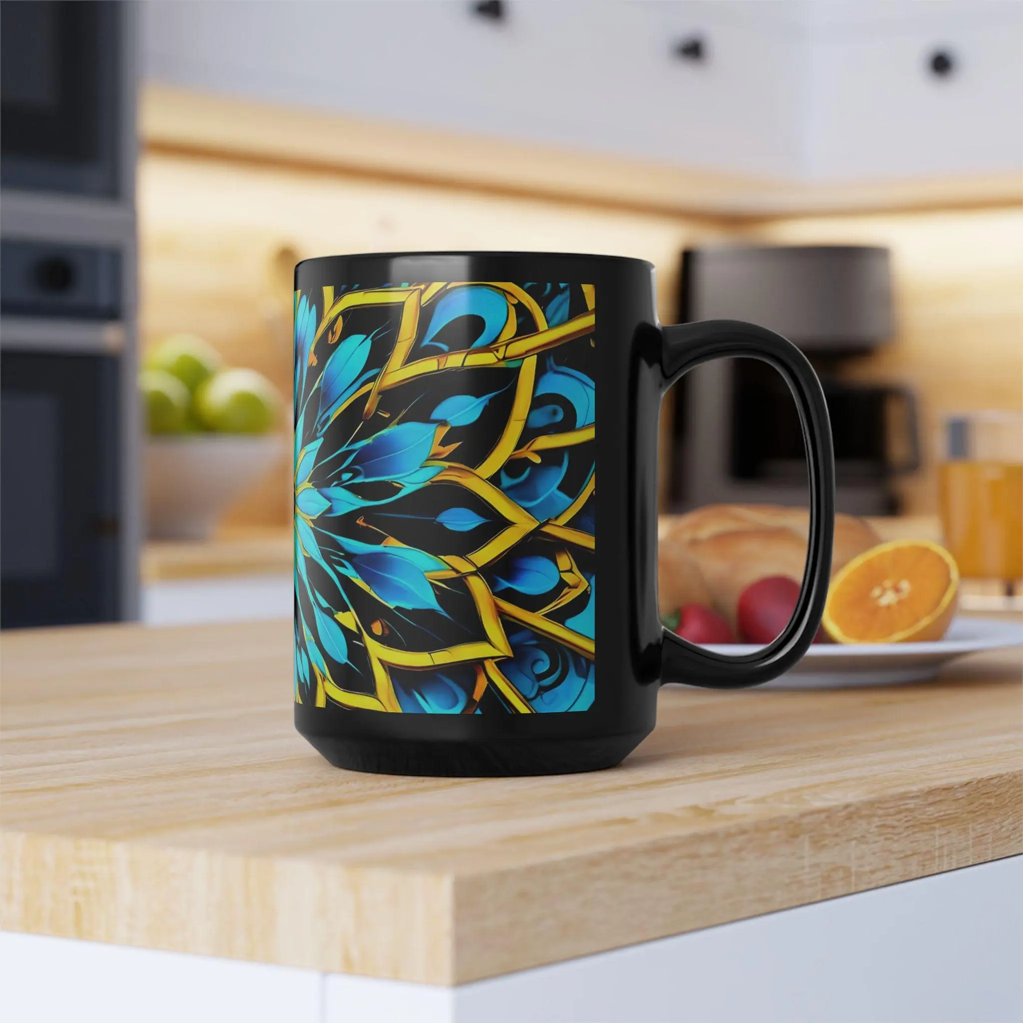 Blue Lace A - Coffee Mug