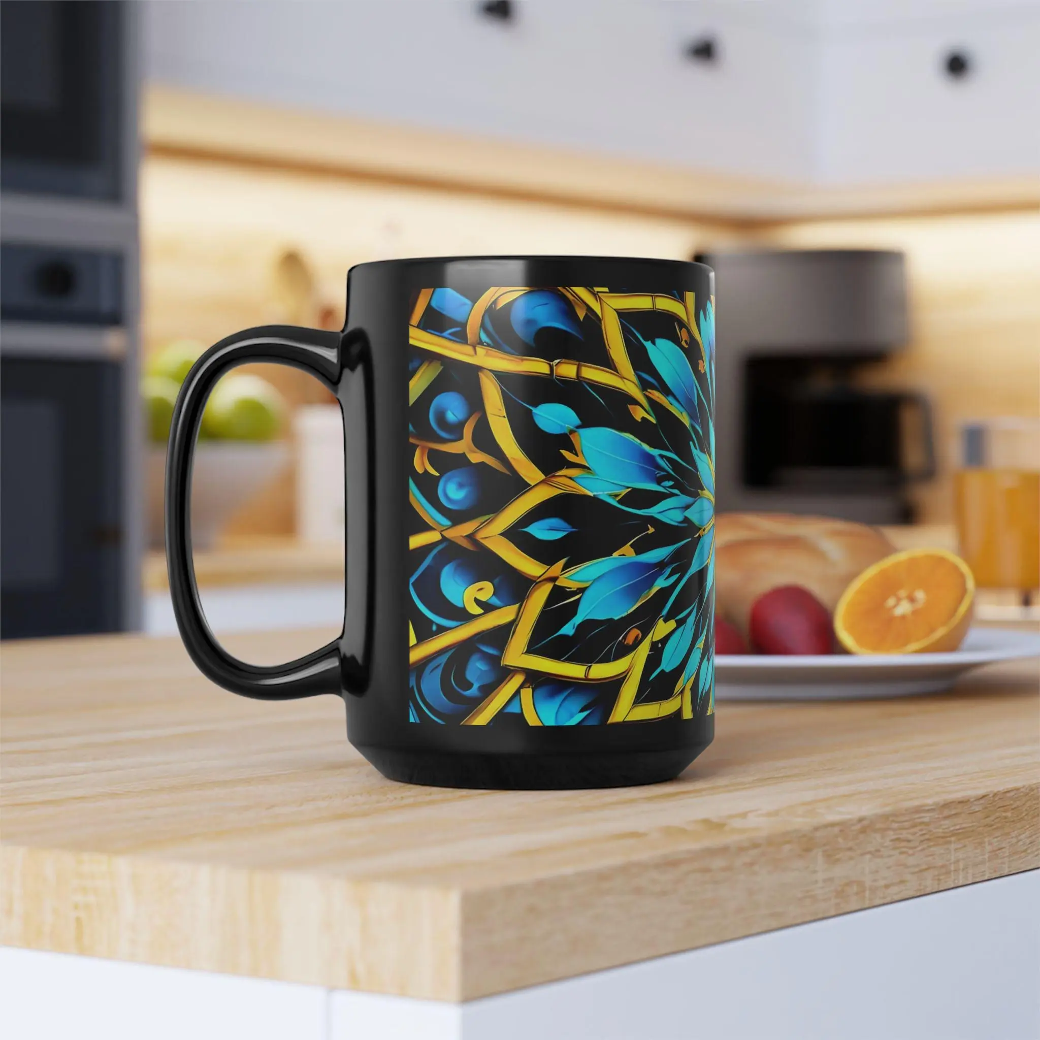 Blue Lace A - Coffee Mug